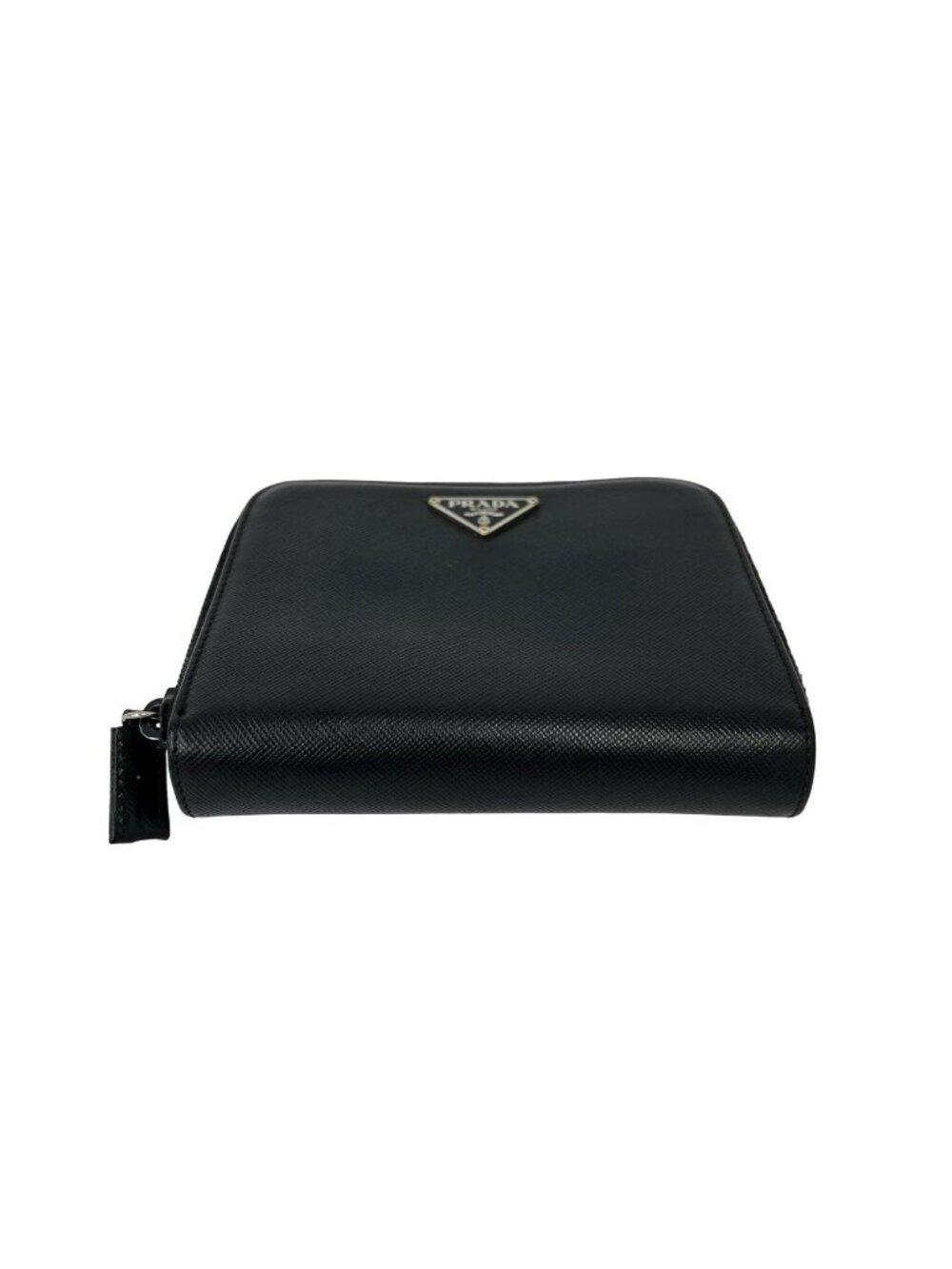 Prada Saffiano Leather Bifold Wallet Mini Black - Picture 6 of 10